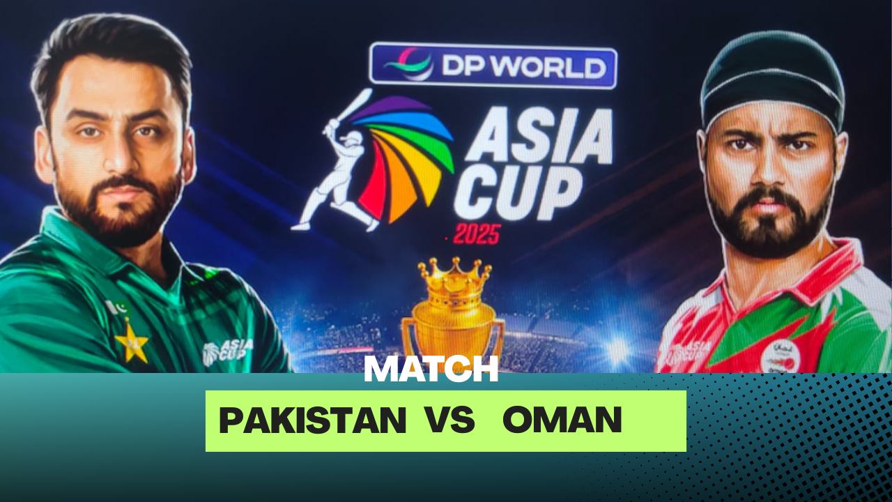 Pakistan vs Oman Score